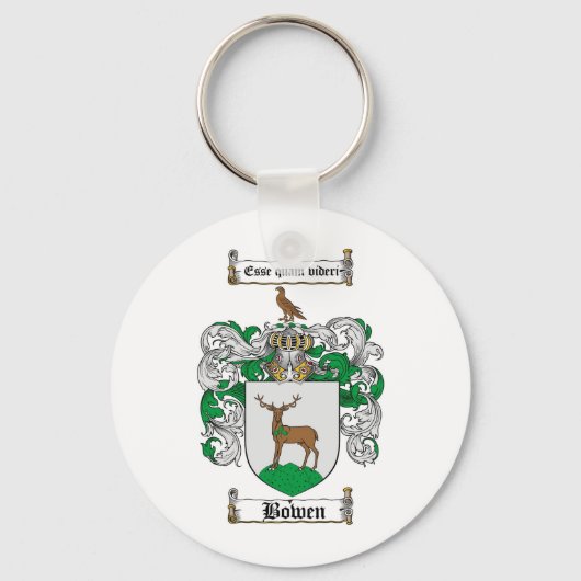 PORTE-CLÉS CRÊTE FAMILIALE DE BOWEN - BRAS DE BOWEN (Recto)