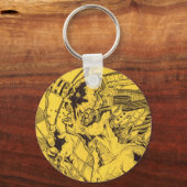 Porte-clés cri technologique (Recto)