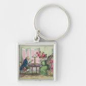 Porte-clés Cribbage, édité par Thomas McLean, Londres (colo (Devant)