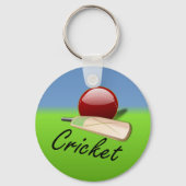 Porte-clés Cricket - batte et balle, (Verso)
