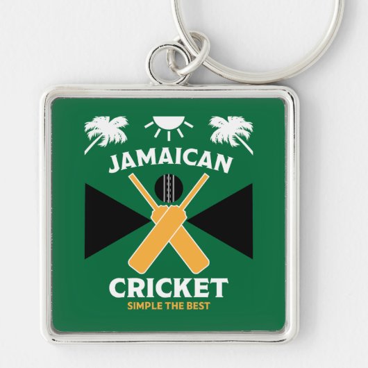 Porte-clés Cricket jamaïcain (Devant)
