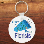 Porte-clés Criez pour les fleuristes (Recto)