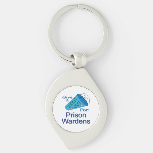 Porte-clés Criez pour les gardiens de prison (Devant)