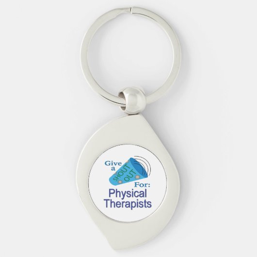 Porte-clés Criez pour les physiothérapeutes (Devant)