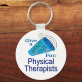 Porte-clés Criez pour les physiothérapeutes (Recto)