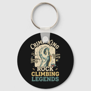 Porte-clés Crimp King Rock Climbing Legends Boulder