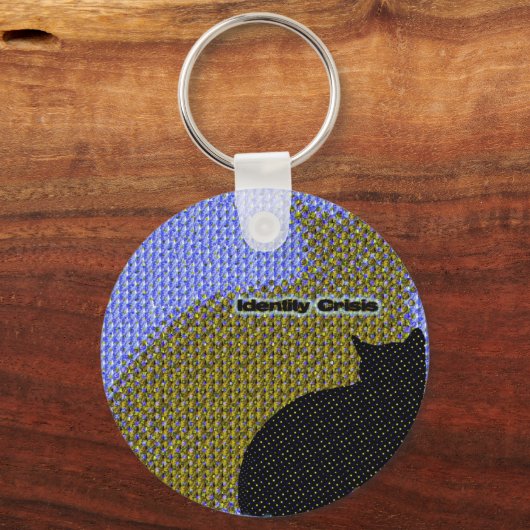 Porte-clés Crise d'identité (Recto)