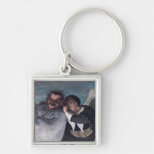 Porte-clés Crispin et Scapin (Devant)