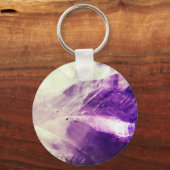 Porte-clés Cristal Amethyst brillant (Recto)
