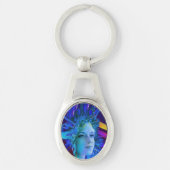 Porte-clés Cristal spatial (Devant)