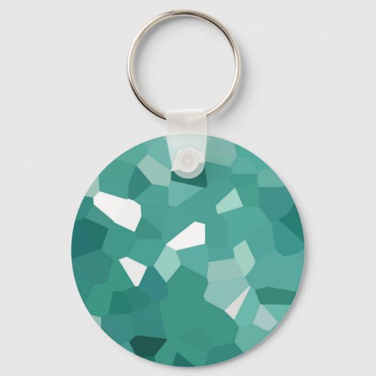Porte-clés Cristaux bleus (Recto)