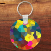 Porte-clés Cristaux colorés (Recto)