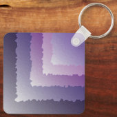 Porte-clés cristaux violets (Verso)