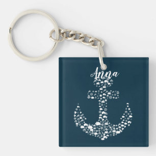 Porte-clés Critère de mer Ancre nautique / littoral