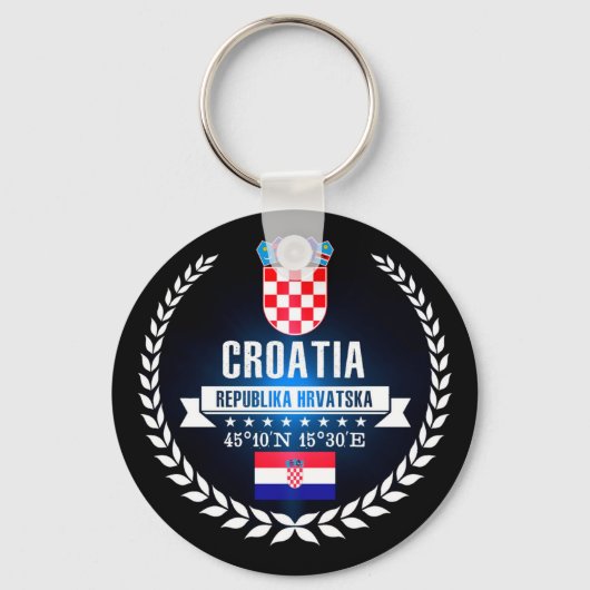Porte-clés Croatie (Recto)