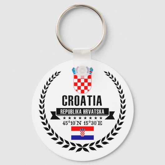 Porte-clés Croatie (Recto)
