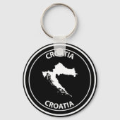 Porte-clés Croatie (Verso)