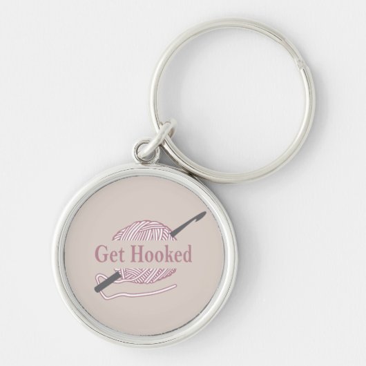 Porte-clés crochet drôle citation crochet disant (Devant)