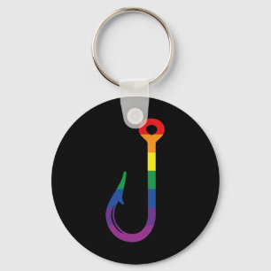 Porte-clés Crochet LGBT Gay Fierté Arc-en-ciel