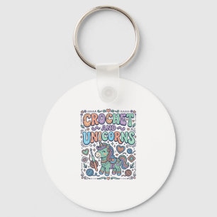 Porte-clés Crochet Licorne et Autocollant Kawaii Licorne et C