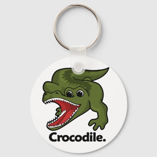 Porte-clés Crocodile de crocodile. (Recto)