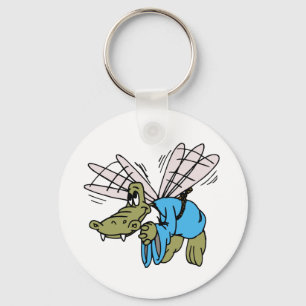 Porte-clés Crocodile de vol
