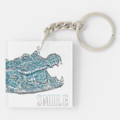 Porte-clés Crocodile du sourire (Dos)