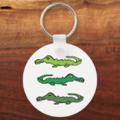 Porte-clés Crocodiles et Alligators (Verso)