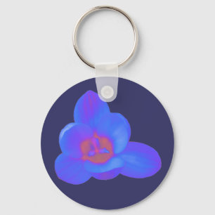 Porte-clés Crocus Flower Hot and Cold Keychain