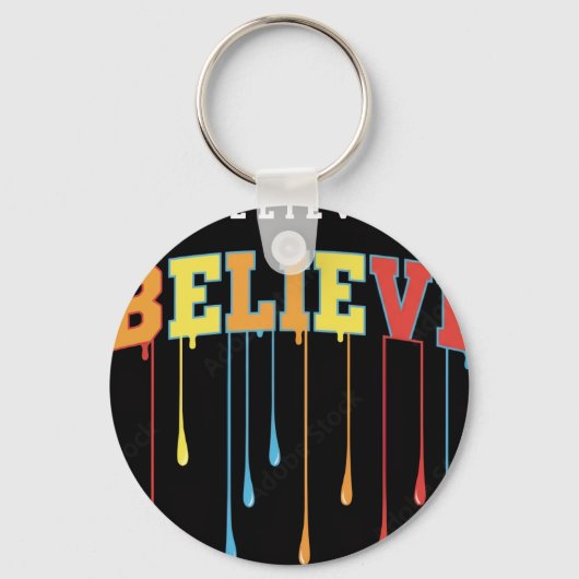 Porte-clés Croire (Verso)