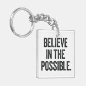 Porte-clés Croire au possible (Devant gauche)