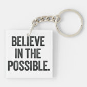 Porte-clés Croire au possible (Dos)