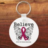 Porte-clés Croire l'anémie de la faucille (Recto)