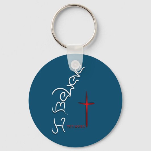 Porte-clés Crois À La Parole De Dieu (Recto)