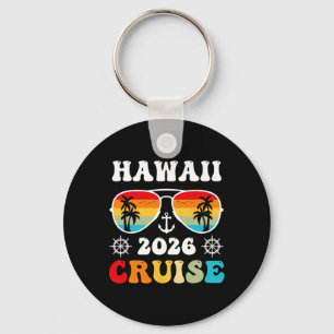 Porte-clés Croisière à Hawaï 2026 Voyage de vacances Famille 