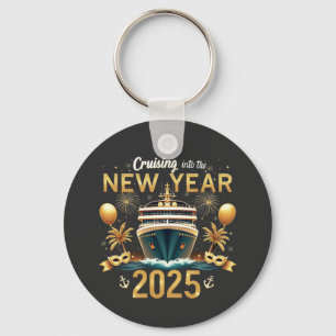 Porte-clés Croisière au Nouvel An 2025 Eve Family Crew
