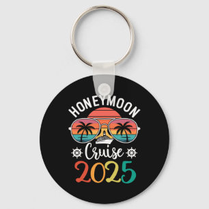 Porte-clés Croisière de lune de miel 2025 couple assorti tout