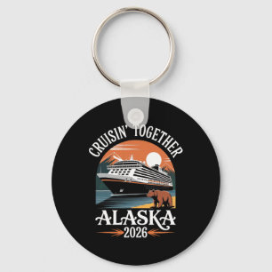 Porte-clés Croisière en Alaska 2026 Familles assorties Hommes
