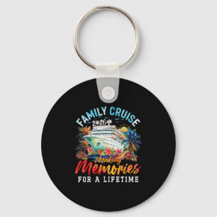 Porte-clés Croisière en famille 2026 Création de souvenirs En