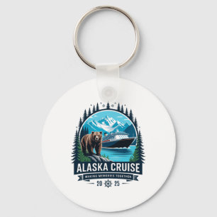 Porte-clés Croisière Ensemble Alaska 2025 Famille Amie Alaska