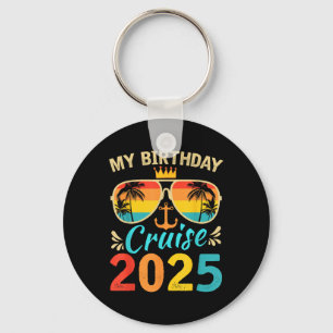 Porte-clés Croisière festive d'anniversaire 2025