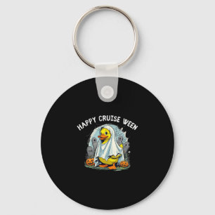 Porte-clés Croisière Heureuse Ween Coin-coin Ou Traiter Crois