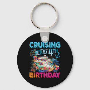 Porte-clés Croisière pour mon 4ème anniversaire de voyage Cro