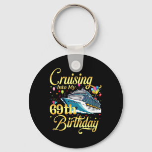 Porte-clés Croisière pour mon 69e anniversaire Croisière 69 a