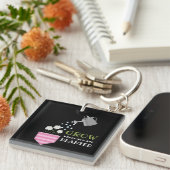 Porte-clés Croissance là où vous êtes planté de poche inspira (Devant Droit)