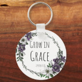 Porte-clés Croître en grâce (Verso)