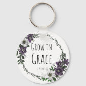 Porte-clés Croître en grâce (Verso)