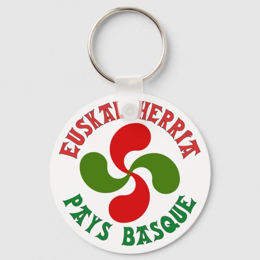 Porte-clés Croix Basque (Recto)