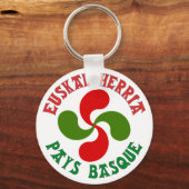 Porte-clés Croix Basque (Recto)