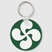 Porte-clés Croix basque extrudé (Recto)